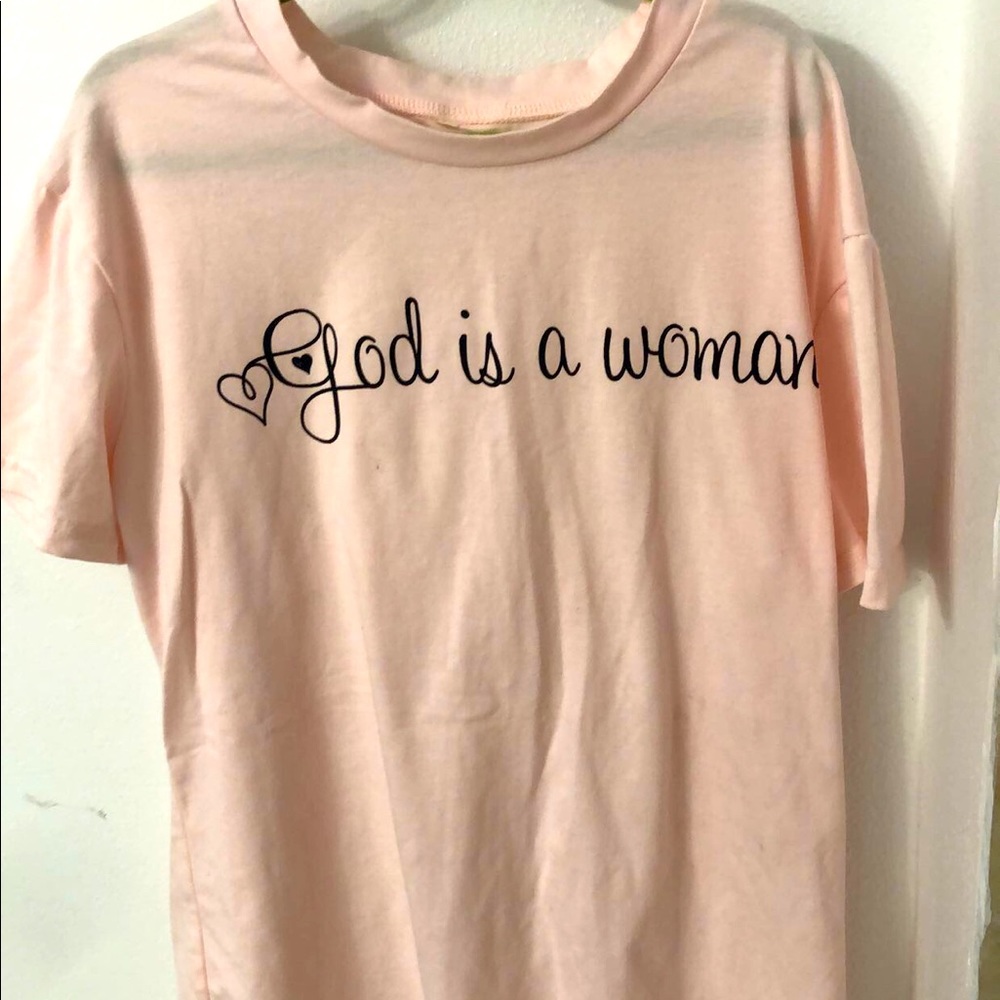 God is a woman shirt